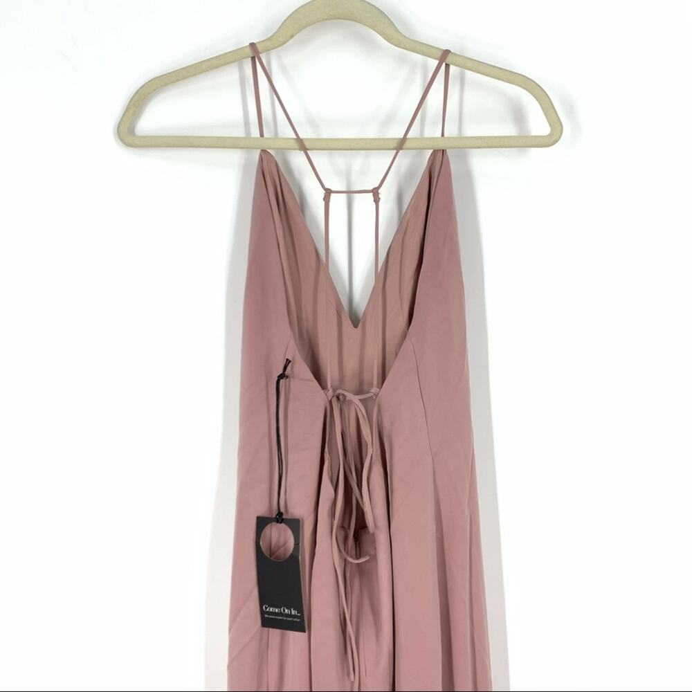 Privacy Please Kilgore Gown in Lilac Women’s Medium Maxi Gown Strappy NWT - Picture 4 of 12